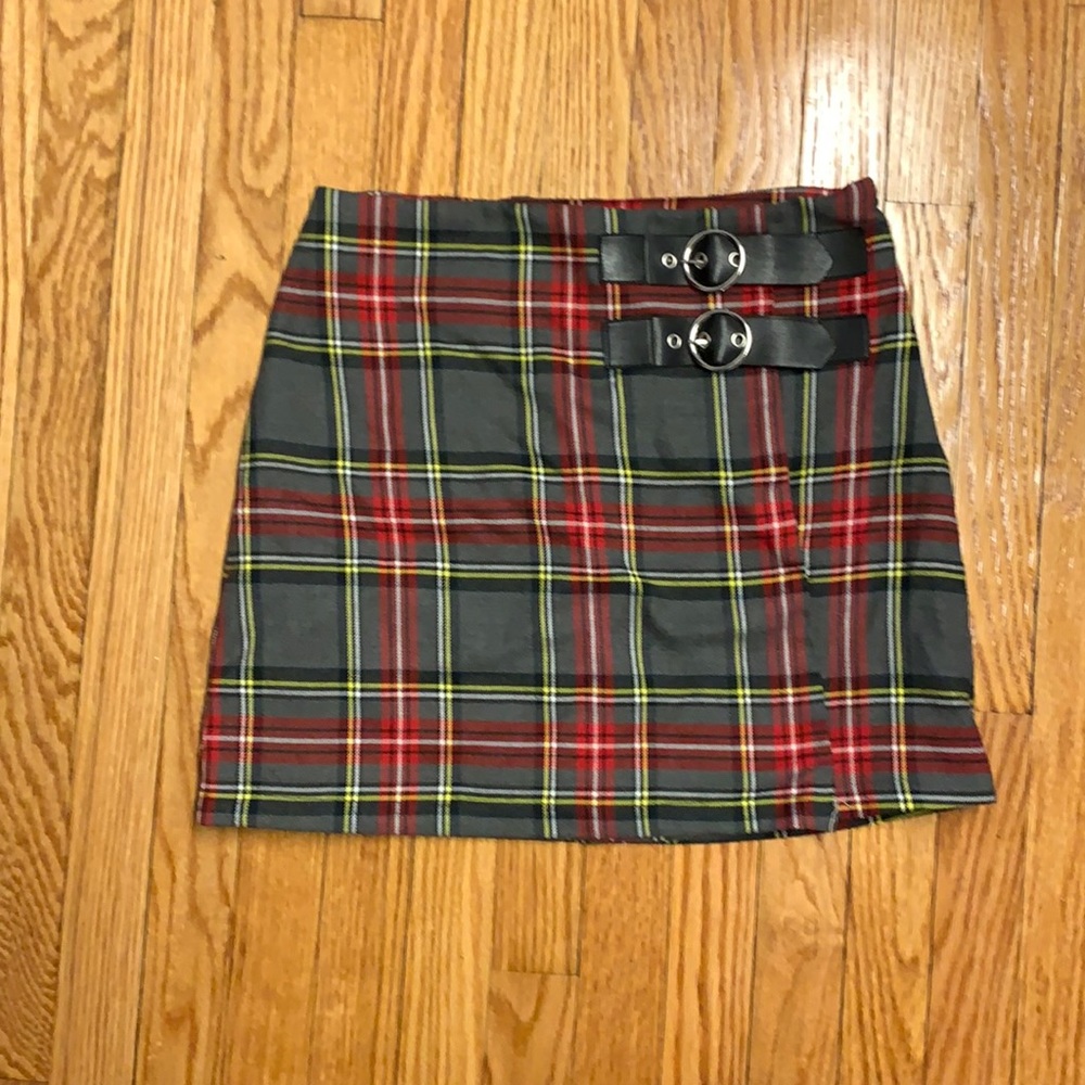 Plaid skirt